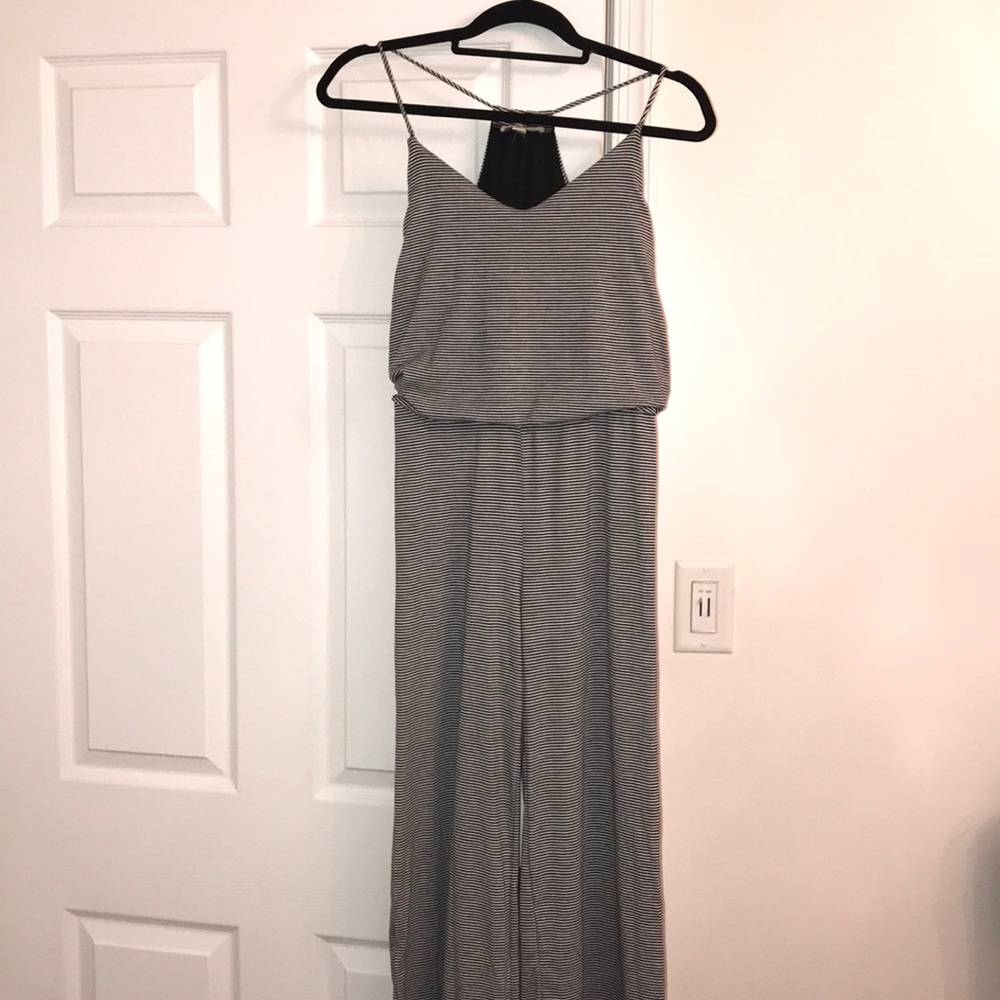 Comfy Striped Jumpsuit